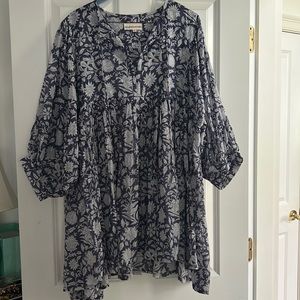 Daughters of India Mini long sleeve dress